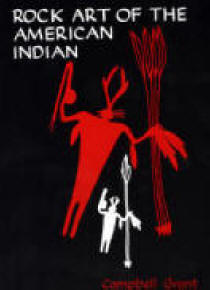 rock art of the american indian. vist0084 front cover